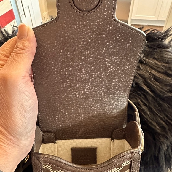 Gucci Horsebit 1955 Jumbo GG mini bag in Perfect Condition - Picture 8 of 9